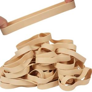 lot 1719 image: Rubber Bands 40 Pcs Size#105 Large Big Wide Heavy Duty Elastic Rubber Band - Retail $9