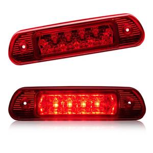 lot 1729 image: Cxdar One Pack Third 3rd Brake LED for 1999-2004 Jeep Grand Cherokee, High Mount Rear Brake Lights Assembly for 99-04 Grand Cherokee, Waterproof Center Cab Lamp Stop Light (Red) - Retail $21