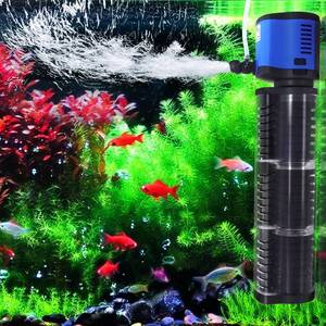lot 1731 image: COOSPIDER Aquarium Filter for 75-200 Gallon, 400 GPH Filtration Pond Pump - Retail $38