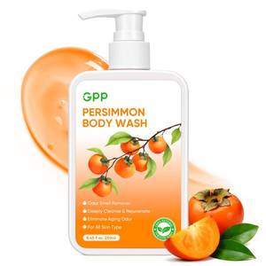 lot 1865 image: GPP Persimmon Body Wash for Body Odor Control, Natural Deodorant Soap for Old People Smell, Smelly Feet Deodorant Body Odor Eliminator, Gentle for Sensitive Skin, Persimmon Soap Bar for Women & Men - Retail $5