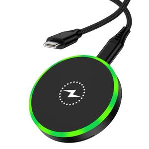 lot 1867 image: 25W Magnetic Wireless Charger for Samsung Galaxy S26 UltraS26 PlusS25S24S23S22S21S20 PlusMagnetic MagSafe Fast Charging Pad for iPhone 17 Pro Max17e1615141312 SeriesAirPods 432Pro - Retail $15
