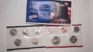 2006 United States Mint Uncirculated Coin Set Philadelphia