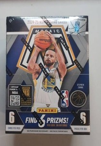 Panini 2024-25 NBA Mosaic Basketball Trading Cards Hobby Box - Sealed
