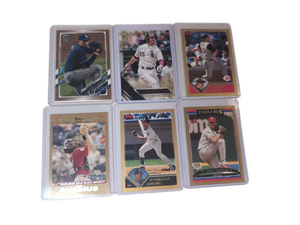 lot 1061 image: Topps Baseball Trading Cards Lot 12 Cards Mixed Players Teams Serial Numbered Cards