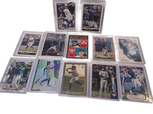 lot 1201 image: Bo Bichette Baseball Trading Cards Lot 12 Cards