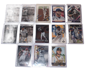 lot 1202 image: Fernando Tatis Jr. Sports Cards Lot 13 Cards Baseball Trading Cards Mixed Sets