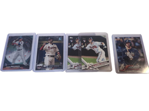 lot 1205 image: Dansby Swanson Baseball Cards Lot 5 Cards Topps Chrome RC