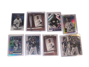lot 1206 image: Luis Robert Baseball Trading Cards Lot Chicago White Sox 10 Cards