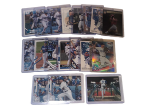 lot 1302 image: Team Lot Los Angeles Dodgers Sports Cards Lot Baseball Trading Cards - 18 ct