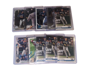 lot 1312 image: Team Lot Milwaukee Brewers Baseball Sports Trading Card - 10 ct