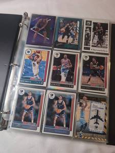 10 Page Binder: Basketball Trading Cards Collection Binder with NBA Hoops Prestige Chronicles and More