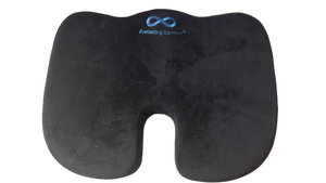 lot 52478 image: Everlasting Comfort Coccyx Cushion Seat Pad with Memory Foam