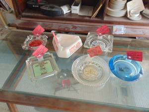 lot 3503 image: Selection of Ashtrays