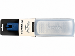 lot 1117 image: Calphalon Stainless Steel Paddle Cheese Grater w Protective Cover-Blue Handle