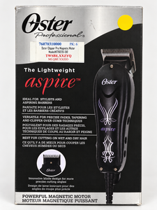 lot 1142 image: Oster Professional Aspire Lightweight Hair Clipper -Powerful Magnetic Motor