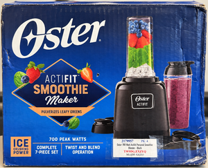 lot 1152 image: Oster ActiFit 700W Personal Smoothie Blender-Complete 7-Piece Set&nbsp