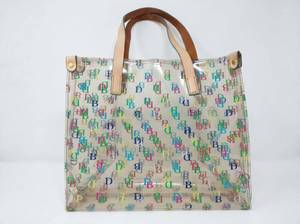 lot 63870 image: Dooney & Bourke It Clear SmallLunch Tote
