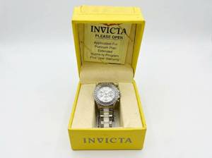 lot 63915 image: Invicta Womens Angel 22968 Silver Stainless-Steel Swiss Multifunction Fashion Watch
