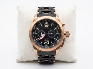 lot 63916 image: Invicta Speedway Chronograph Rose Gold Black Watch