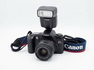 lot 63927 image: Canon EOS Rebel G SLR Camera w 35-80mm Lens & Flash