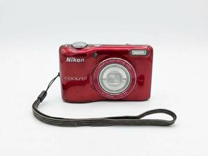 lot 63932 image: Nikon Coolpix L26 Digital Camera Red