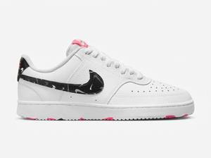 lot 63960 image: Nike Womens Court Vision Low Sneakers DM8079-100