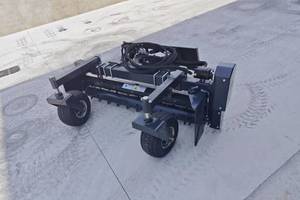 lot 10214 image: Unused ARTEER 72in Skid Steer Power Rake (SSPR-72W)