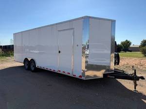 lot 10000B image: 2026 Spartan 8.5ft x 24ft Tandem Axle Enclosed Cargo Trailer - Ramp Door