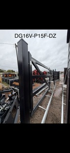 lot 10308 image: Unused 16ft Electric Double Swing Driveway Gate with Remote (DG16V-P15F-DZ)