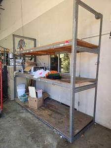 lot 14838 image: Industrial Shelf including Contents