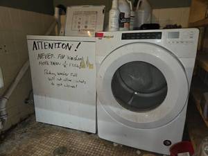 lot 14841 image: Whirlpool Electric Dryer  Model WED5620HW1