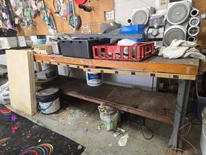 lot 14842 image: Workbench AND Contents Lot