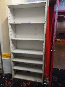 lot 14850 image: Metal Shelving Unit 7-Shelf Storage Rack