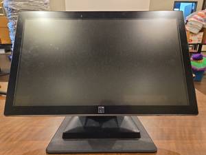 lot 18631 image: Elo 19in LCD Touch Monitor  Model ET1919L-2UWA
