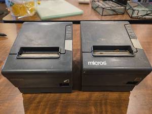 lot 18635 image: (2) Epson Thermal Receipt Printer&nbsp