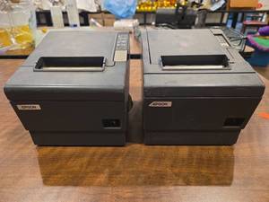 lot 18638 image: (2) Epson Thermal Receipt Printer&nbsp