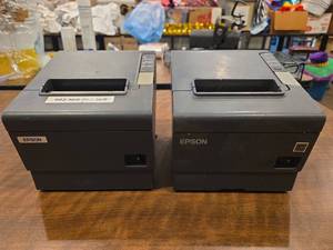 lot 18640 image: (2) Epson Thermal Receipt Printer&nbsp