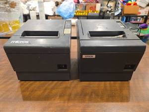 lot 18641 image: (2) Epson Thermal Receipt Printer&nbsp
