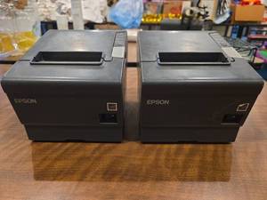 lot 18643 image: (2) Epson Thermal Receipt Printer&nbsp