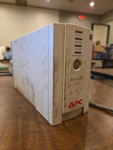 lot 18661 image: APC Uninterruptible Power Supply  Model Back-UPS CS 350