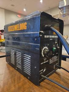 lot 18664 image: Chicago Electric 90 Amp Flux Wire Welder  Model 62719