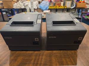 lot 18672 image: (2) Epson Thermal Receipt Printer&nbsp