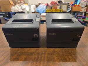 lot 18674 image: (2) Epson Thermal Receipt Printer&nbsp