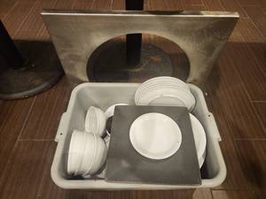 lot 12739 image: Assorted Lot of Dinnerware  Plates, Bowls and Serving Pieces and More