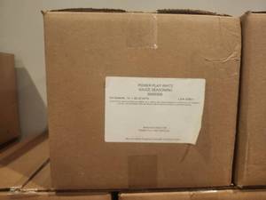 lot 12897 image: Power Play Pizza Spice Seasoning  Case of 24 - 1.4 lb Bags  Model WS00100