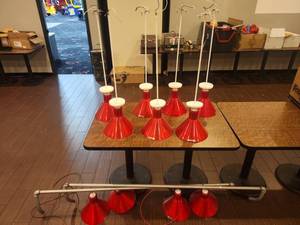 lot 18712 image: (11) Hatco Red Infrared Food Heat Lamps  Model DL-775-SR