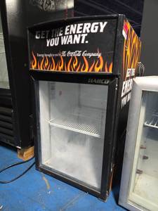 lot 12875 image: Habco Cassette Cold Space Merchandiser Countertop Glass Door Cooler  Model ESM5