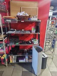 lot 18739 image: Office Supply Lot Calculators, Shredder, Staplers, Organizers, Games & More