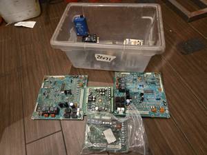 lot 22071 image: Lot of HVAC Control Boards, Contactors, Timing Relay & Breaker �� Trane, Furnas