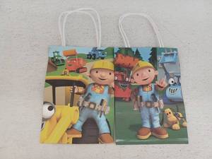 lot 12106 image: Bob the Builder Party Gift Bags with Handles